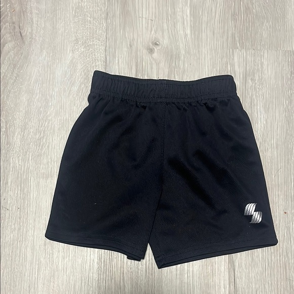 Black Athletic Shorts with Logo - Picture 1 of 1